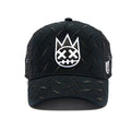 Cult's Diamond Plate Trucker Hat in Black Unisex , , , Long Sleeve Tee