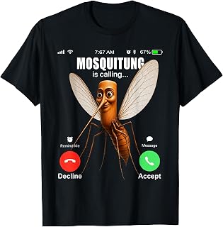 Funny Tung Tung Sahur Mosquitung is Calling Brainrot Meme Unisex , , , Long Sleeve Tee