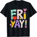 Fri-Yay Teacher Back to School Unisex , , , Long Sleeve Tee