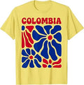 Colombia Floral Boho Flowers Cute Groovy Colombian Girl Unisex , , , Long Sleeve Tee