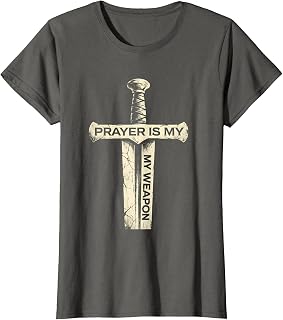 Prayer Is My Weapon Christian Faith Design Unisex , , , Long Sleeve Tee