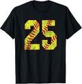 Softball #25 Fast Pitch Love Softball Mom Favorite Player Unisex , , , Long Sleeve Tee