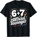Funny Official Teenager Art for Men Women 13th Birthday Unisex , , , Long Sleeve Tee