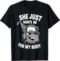 Cars She Just Wants Me for My Body Unisex , , , Long Sleeve Tee