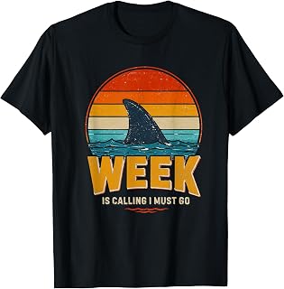 Shark Vintage Ocean Wildlife Week Summer 2026 Shark Lovers Unisex , , , Long Sleeve Tee