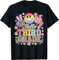 Hello 3rd Grade Boy Girls Teacher Third Grade Back to School Unisex , , , Long Sleeve Tee