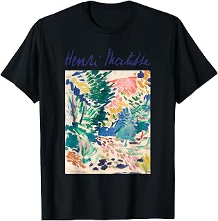 Matisse Classic Colourful Garden Landscape Abstract Art Unisex , , , Long Sleeve Tee