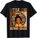 2nd Grade Black Girls Back to School Second Grade Melanin Unisex , , , Long Sleeve Tee