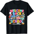 Welcome Back to School Lunch Lady Funny Cafeteria Squad Art Unisex , , , Long Sleeve Tee