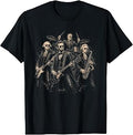 Vintage Founding Fathers Rock Band Presidents Playing Music Unisex , , , Long Sleeve Tee