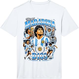Diego Maradona 90s Vintage Bootleg Style Football Soccer Art Performance Unisex , , , Long Sleeve Tee