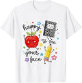 Happy to See Your Face Unisex , , , Long Sleeve Tee