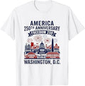 Washington DC America 250th Anniversary Freedom 250 Unisex , , , Long Sleeve Tee