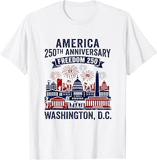 Washington DC America 250th Anniversary Freedom 250 Unisex , , , Long Sleeve Tee