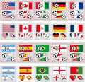 2026 World Cup Temporary Tattoos Sticker for Soccer Fans, 60PCS 20 Sheets Country Flags Tattoo Stickers for all Ages Boy Girl Teen Soccers Party Game Days Watch Parties, Waterproof Sweat Proof Vinyl