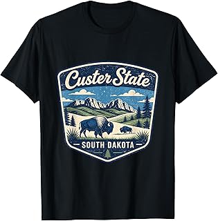 Custer State Park South Dakota Bison Wildlife Nature Scenic Unisex , , , Long Sleeve Tee