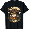 Cousin Camp 2026 Funny S'Mores Camping Summer Vacation Group Unisex , , , Long Sleeve Tee