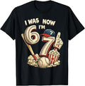 I was 6 Now I'm 7 Seven Year Old Boys Baseball Birthday Unisex , , , Long Sleeve Tee