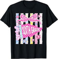 Striped Floral Pennant Flag Sixth Grade Back to School Girls Unisex , , , Long Sleeve Tee