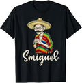 Smiguel Mexican Sombrero Funny Mexican Culture Mashup Unisex , , , Long Sleeve Tee