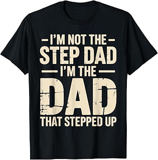 Funny Stepdad Art for Men Boy Step Father Stepfather Stepdad Unisex , , , Long Sleeve Tee