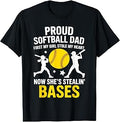 Funny Softball Dad Art for Dad Men Softball Dad Fathers Day Unisex , , , Long Sleeve Tee