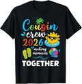 Cousin Crew 2026 Summer Family Vacation Reunion Trip Beach Unisex , , , Long Sleeve Tee