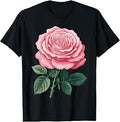 Funny Rose Art for Men Women Kids Red Rose Florist Lovers Unisex , , , Long Sleeve Tee