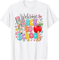 Welcome Back to School First Day of School Teachers Gifts Unisex , , , Long Sleeve Tee