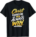 Christ Causes me to Always Win Unisex , , , Long Sleeve Tee