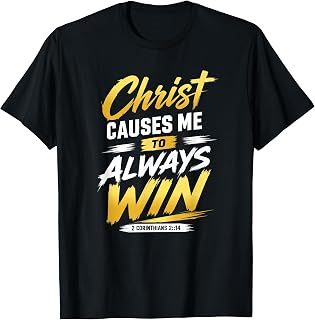 Christ Causes me to Always Win Unisex , , , Long Sleeve Tee