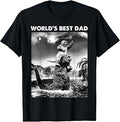 World's Best Dad Dadzilla Monsters Fathers Day Men Gift Tee Unisex , , , Long Sleeve Tee