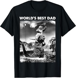 World's Best Dad Dadzilla Monsters Fathers Day Men Gift Tee Unisex , , , Long Sleeve Tee