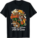Just in Case Squirrel Camper Funny Camping Hiking Outdoor Unisex , , , Long Sleeve Tee