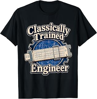 Classically Trained Engineer Slide Rule Unisex , , , Long Sleeve Tee