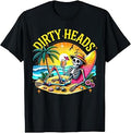 Dirty Heads Skeleton Beach Summer Vacation Unisex , , , Long Sleeve Tee