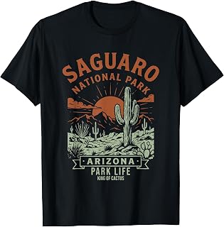 Saguaro National Park Arizona Vintage Design Unisex , , , Long Sleeve Tee
