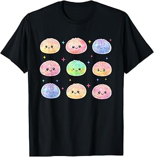 Kawaii Dumpling Cute Pastel Anime Dumpling Lovers Kids Girls Unisex , , , Long Sleeve Tee