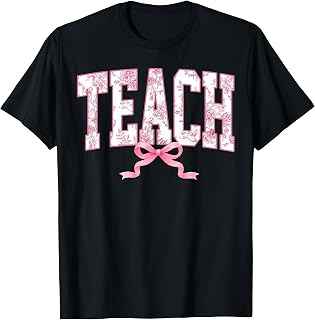 Floral Teacher Women Girls Coquette Teaching Teacher Life Unisex , , , Long Sleeve Tee