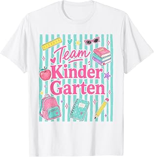 Hello Kindergarten for Girls Teacher Back to School Kinder Unisex , , , Long Sleeve Tee