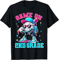 Game On 2nd Grade Drip Baseball Back to School Kids Boy Unisex , , , Long Sleeve Tee