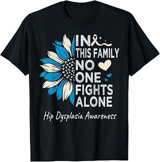 Hip Dysplasia Awareness Month Support Hip Dysplasia Unisex , , , Long Sleeve Tee