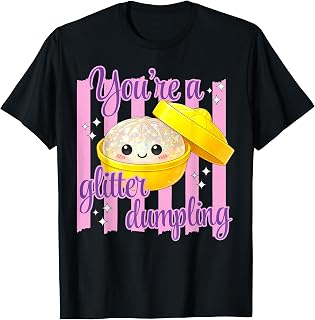Funny Striped You're A Dumpling Cute Dumpling Kids Girls Unisex , , , Long Sleeve Tee