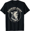 Siberian Husky Drama Unisex , , , Long Sleeve Tee