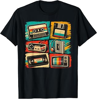 Mens 80s Shirts 90s Shirts Graphic Funny Vintage Outfit Men Unisex , , , Long Sleeve Tee