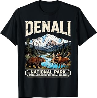 Vintage Denali 30% Club Alaska National Park Hiker Gift Unisex , , , Long Sleeve Tee