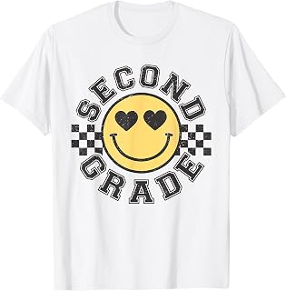 Retro Groovy Second Grade Back to School 2nd Grade Teachers Unisex , , , Long Sleeve Tee