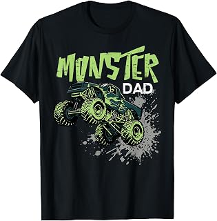 Monster Truck Dad Off Road Racing Family Matching Papa Men Unisex , , , Long Sleeve Tee