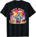 Dirty Heads Skeleton Beach Summer Vacation Summerween Party Unisex , , , Long Sleeve Tee