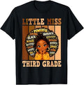 3rd Grade Black Girls Back to School Third Grade Melanin Kid Unisex , , , Long Sleeve Tee